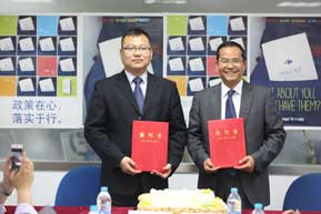 跨國企業(yè)在上海：家樂福聯(lián)手上海新東方烹飪學(xué)校參評