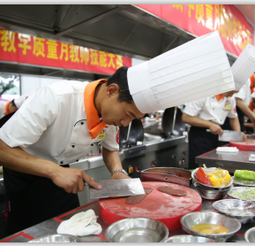 教學(xué)質(zhì)量月比賽看中烹大師實(shí)力