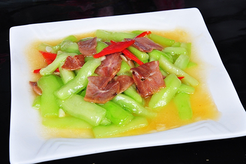 怎樣去除絲瓜的土味