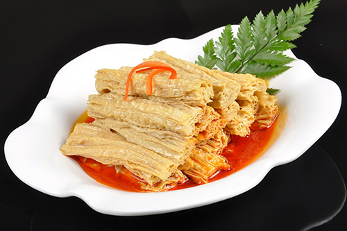 三個(gè)竅門炒腐竹，嫩滑好吃