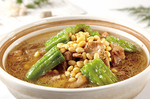 黃豆燉苦瓜 500.jpg